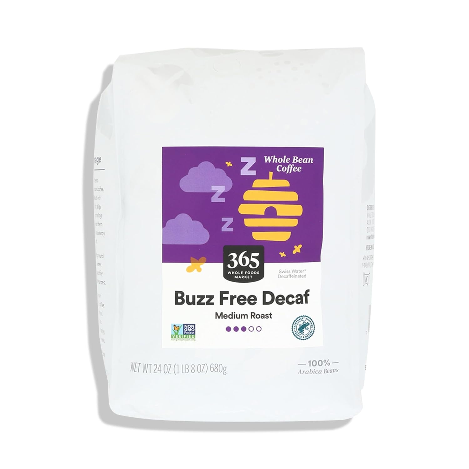 image:image365 by Whole Foods Market Buzz Free Whole Bean Decaf Coffee 24 OZDecaf