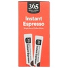 365 by Whole Foods Market, Instant Espresso, Dark Roast, 25 Single Serve Coffee Sticks, 2.65 Ounces(25 Count (Pack of 1))