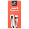 365 by Whole Foods Market, Instant Espresso, Dark Roast, 25 Single Serve Coffee Sticks, 2.65 Ounces(25 Count (Pack of 1))