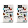 365 by Whole Foods Market, Instant Espresso, Dark Roast, 25 Single Serve Coffee Sticks, 2.65 Ounces(2.65 Ounce (Pack of 2))