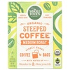 Whole Foods Market, Organic Steeped Coffee, Medium Roast, Notes of Mandarin & Honeysuckle, Single Serve Bags, 10 Count(10 Count (Pack of 1))
